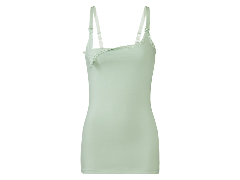 esmara® Damen Still-Tops, 2 Stück, mit Clip-Verschlüssen, hohem Bio-Baumwollanteil Zeitlich begrenztes Angebot