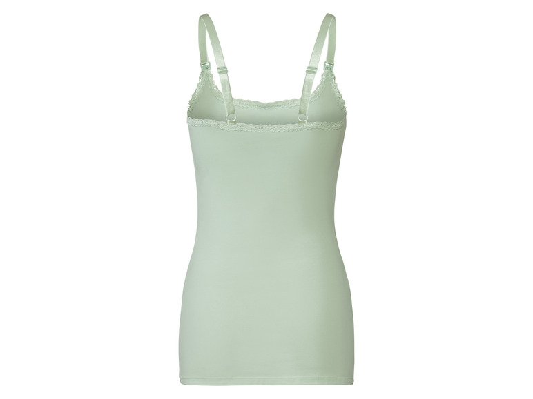 esmara® Damen Still-Tops, 2 Stück, mit Clip-Verschlüssen, hohem Bio-Baumwollanteil Zeitlich begrenztes Angebot