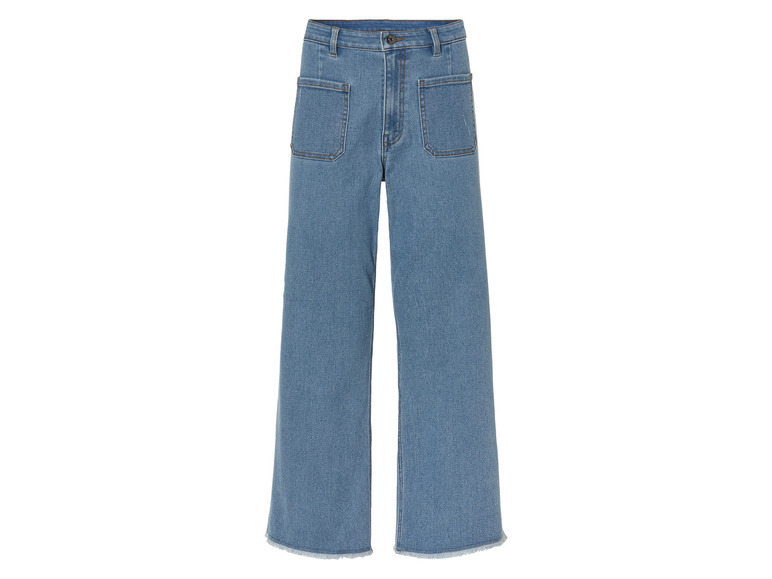 esmara® Damen Jeans, Wide Leg, 7/8-Länge Exklusive Angebote