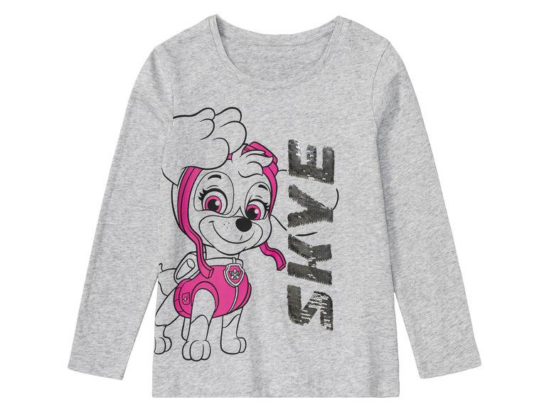 Kinder Langarmshirt mit Wendepailletten Neuheiten