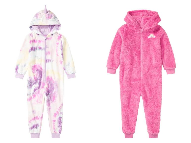 lupilu® Kleinkinder Plüschoverall mit Kapuze VIP-Rabatte