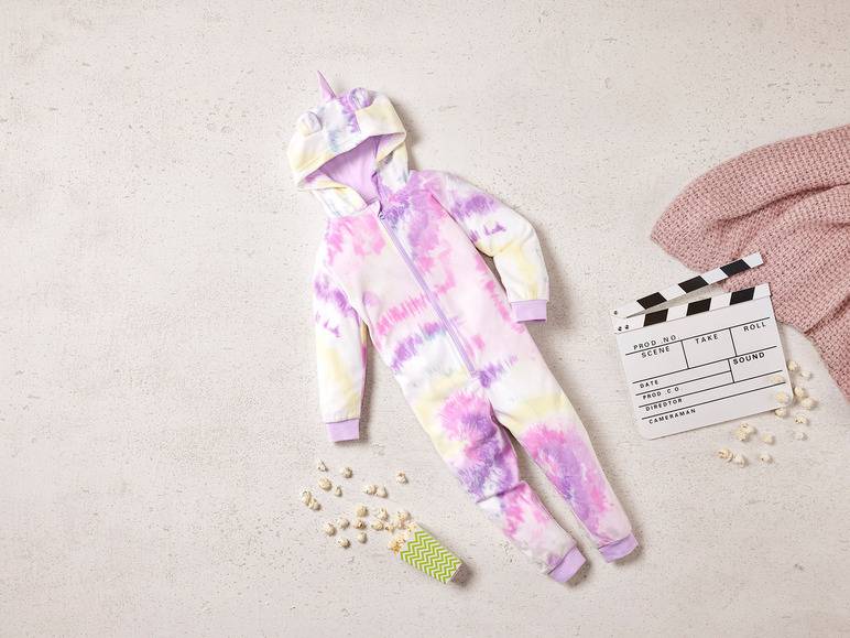 lupilu® Kleinkinder Plüschoverall mit Kapuze VIP-Rabatte