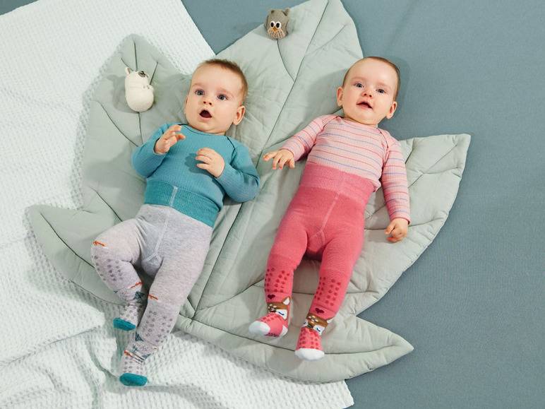 lupilu® Baby Bodies, 2 Stück, aus reiner Bio-Baumwolle Super Sparpreis
