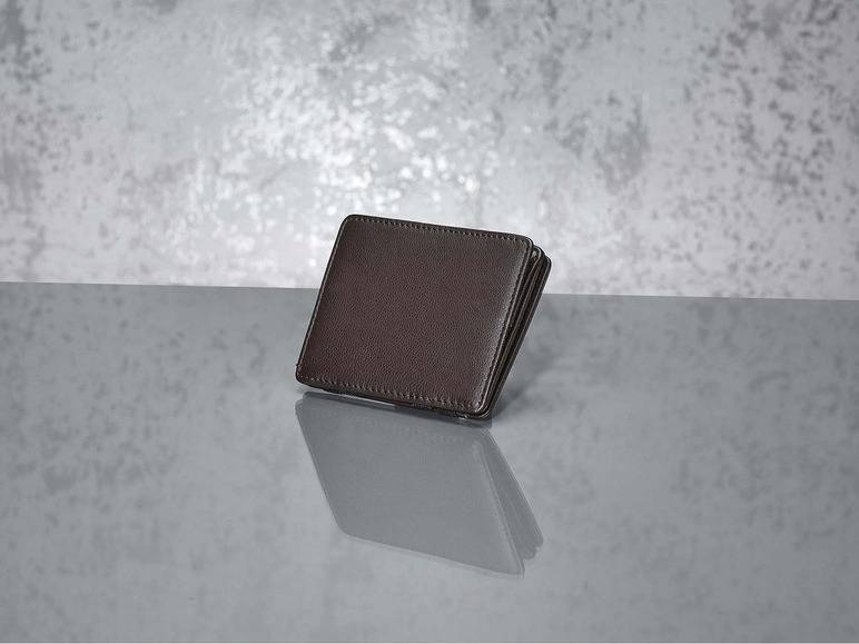 LIVERGY® Herren Leder-Geldbörse mit praktischem Kleingeldfach Wochenangebot