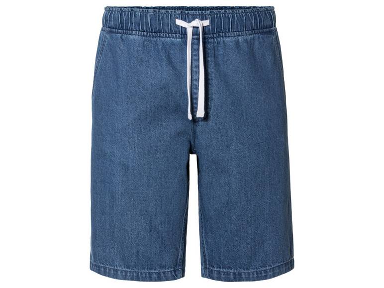 LIVERGY® Herren Jeansshorts, normale Leibhöhe Kostenlose Rückgabe