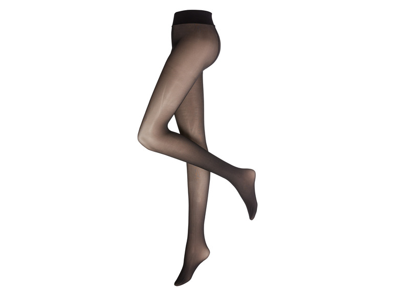 esmara® Damen Thermostrumpfhose mit extra breitem Komfortbund