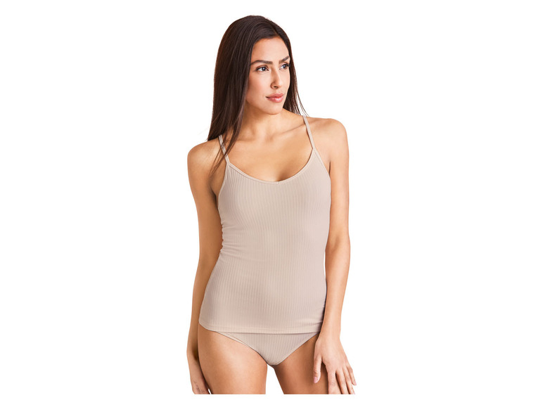 esmara® Damen Spaghettitop in anschmiegsamer Ripp-Qualität Zeitbegrenzte Promotion