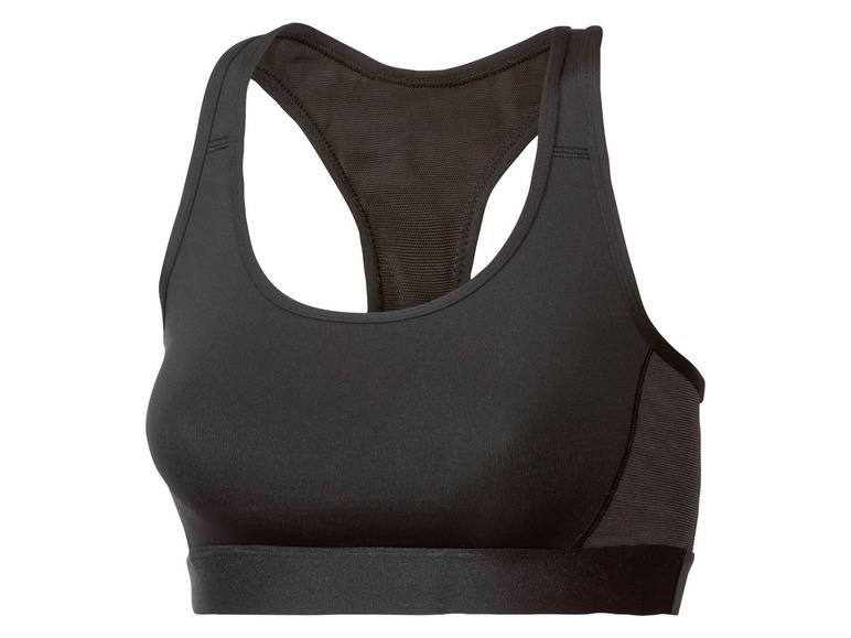 CRIVIT Sportbustier, Medium-Level, mit Ringerrücken Vierteljährliche Förderung