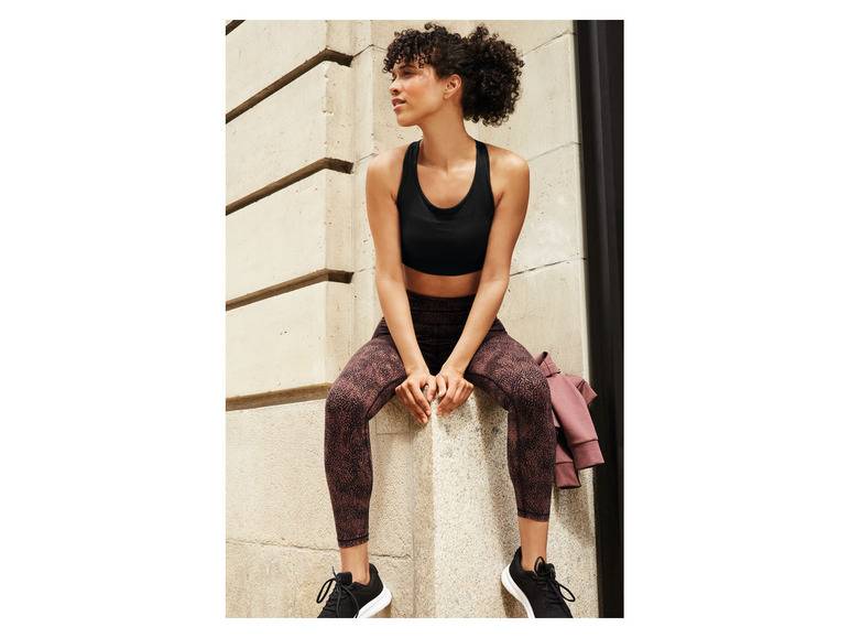 CRIVIT Sportbustier, Medium-Level, mit Ringerrücken Vierteljährliche Förderung