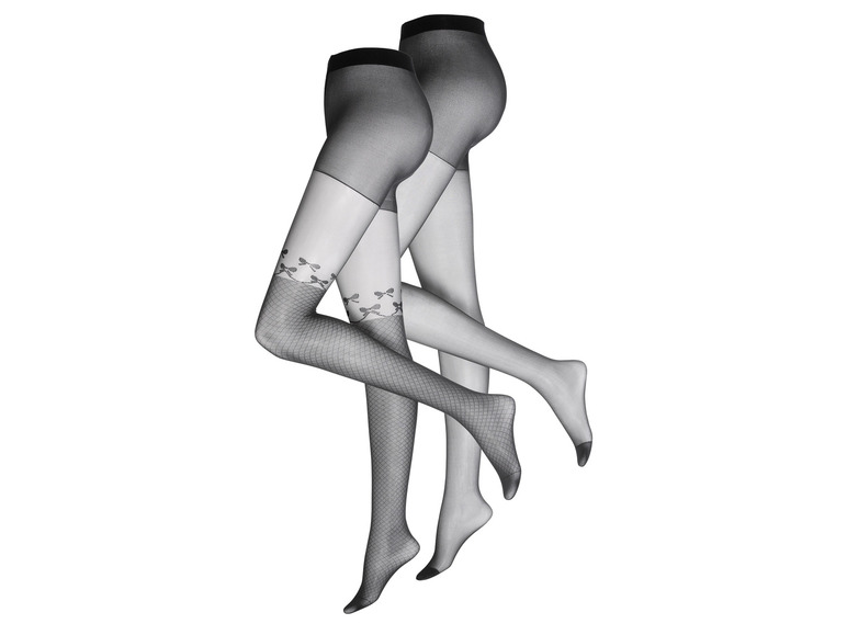 esmara® Damen Feinstrumpfhosen, 2 Stück, 20 DEN Bis zu 55% Rabatt