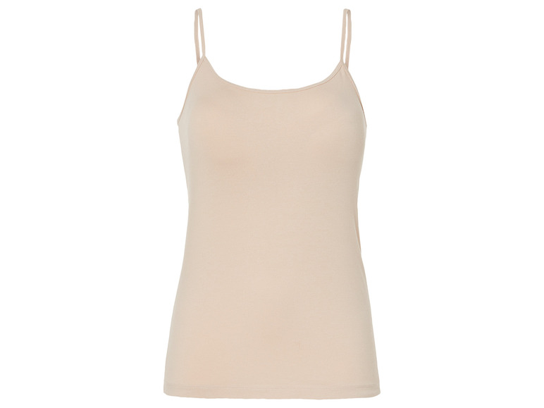 esmara® Damen Spaghettitops, 5 Stück, hoher Baumwollanteil Kostenloser Versand international