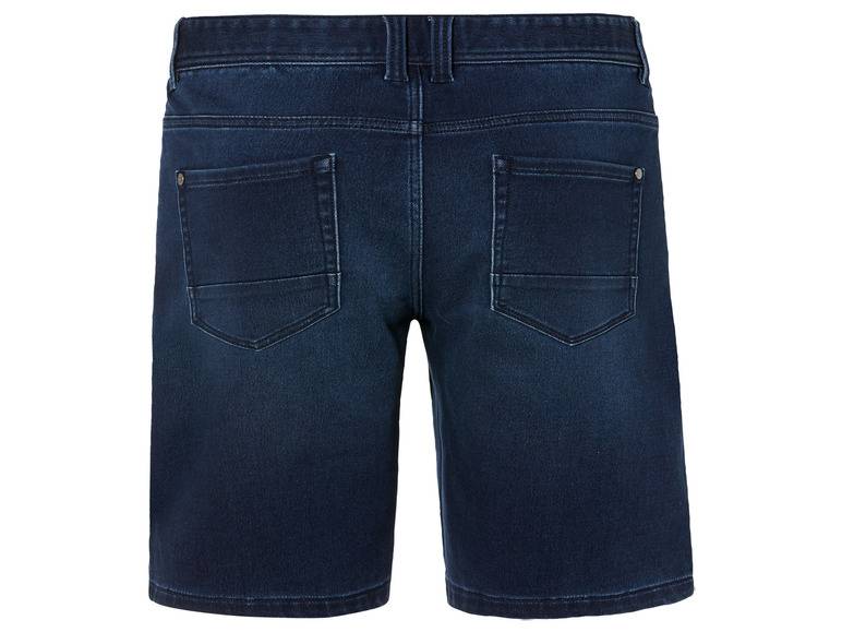 LIVERGY® Herren Sweat-Denim-Shorts, mit Baumwolle Black Friday Preise