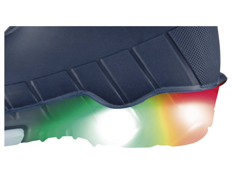 lupilu® Kinder Blinkregenstiefel mit weichem Warmfutter Auslauf