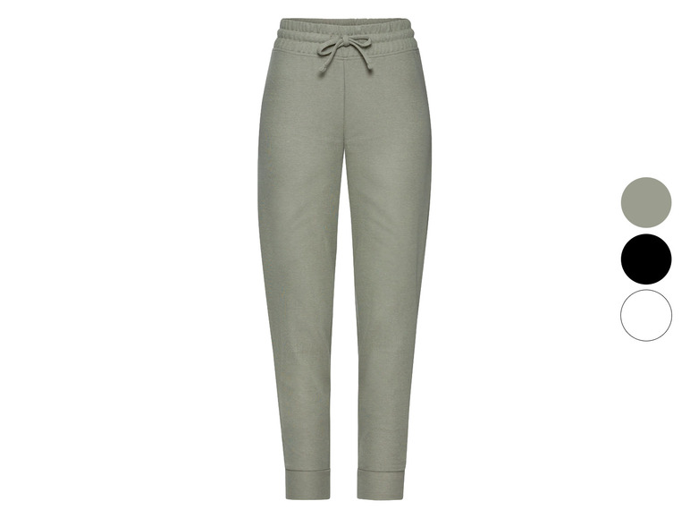 esmara® Damen Sweathose, normale Leibhöhe, mit Baumwolle