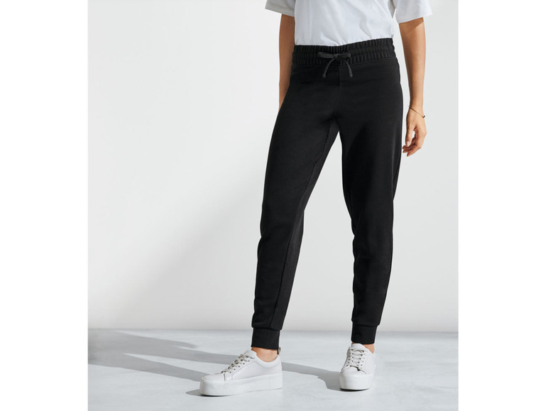 esmara® Damen Sweathose, normale Leibhöhe, mit Baumwolle Schlussverkauf
