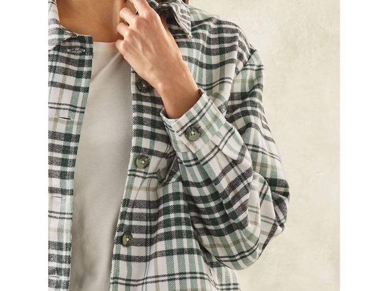 esmara® Damen Overshirt, aus weicher, wärmender Flanell-Qualität Fabrik Onlineshop