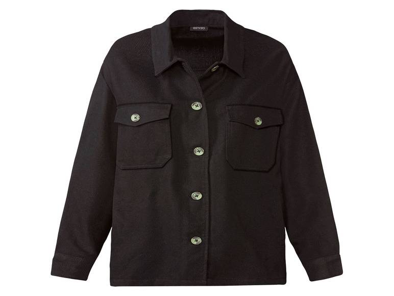 esmara® Damen Overshirt, aus weicher, wärmender Flanell-Qualität Fabrik Onlineshop