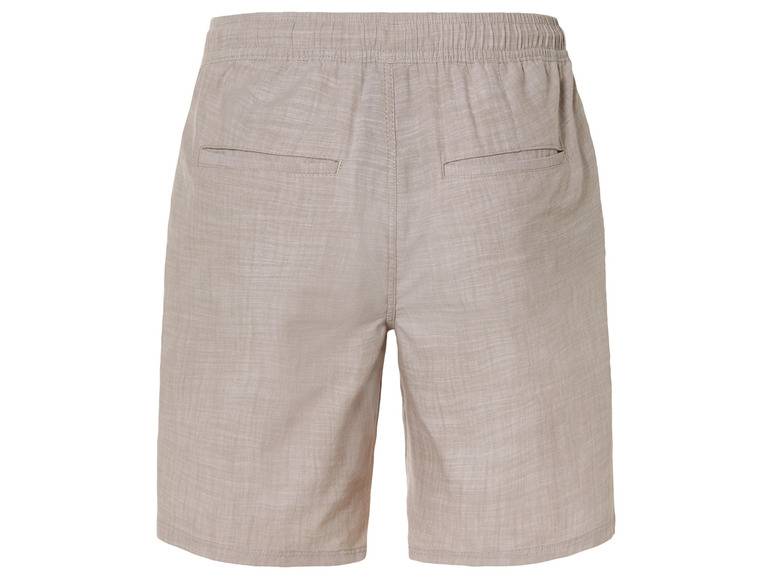 LIVERGY® Herren Bermuda aus reiner Baumwolle Fabrikpreis