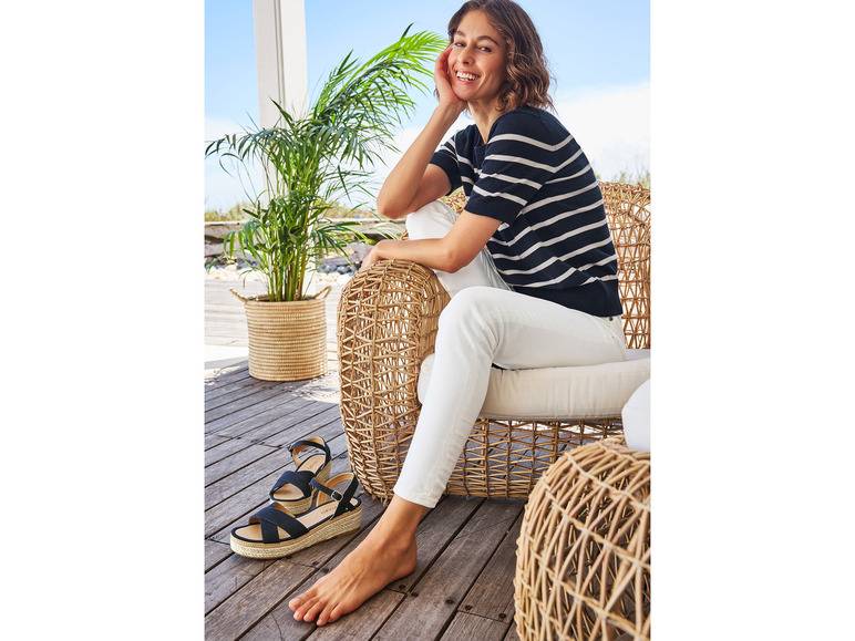 esmara® Damen Keilsandalen im sommerlichen Bast-Look Flash Sale