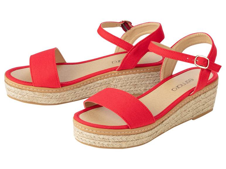 esmara® Damen Keilsandalen im sommerlichen Bast-Look Flash Sale