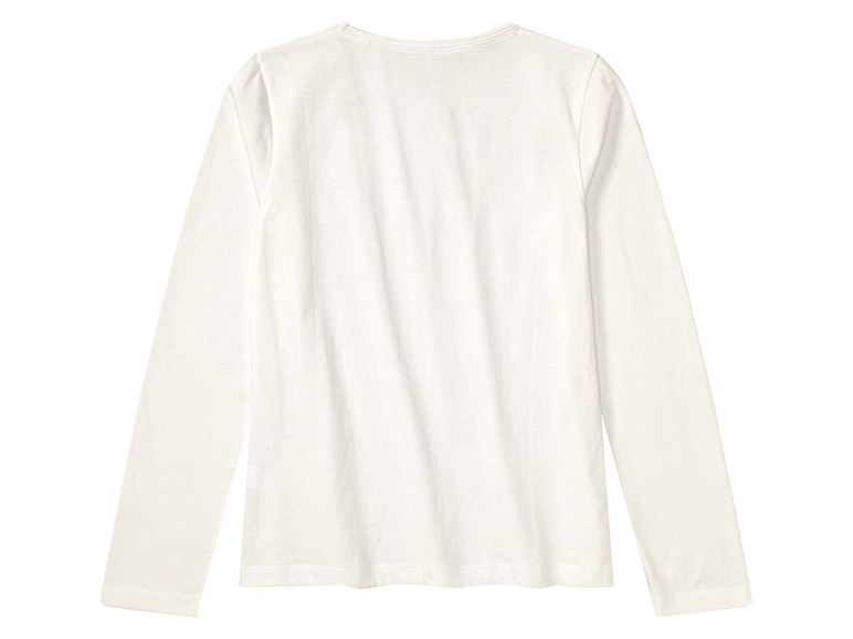 pepperts!® Kinder Mädchen Langarmshirts, 3 Stück, mit Rundhalsausschnitt Begrenztes Angebot