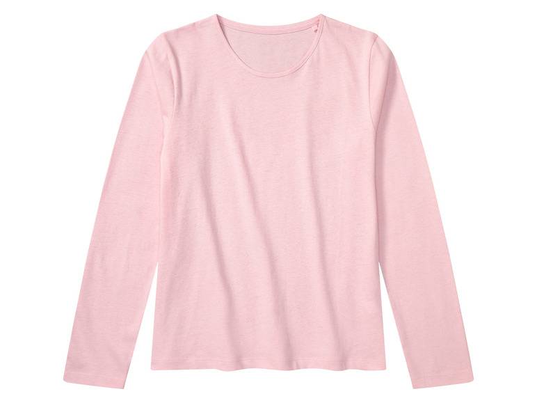 pepperts!® Kinder Mädchen Langarmshirts, 3 Stück, mit Rundhalsausschnitt Begrenztes Angebot