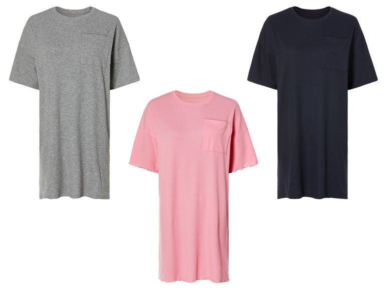 esmara® Damen Bigshirt in modischer Ripp-Qualität Preisnachlass
