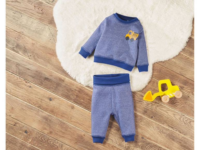 lupilu® Baby Jogginganzug mit elastischen Rippbündchen Saisonschlussverkauf