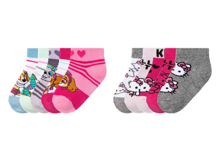 Kleinkinder Sneakersocken, 5 Paar, mit Baumwolle