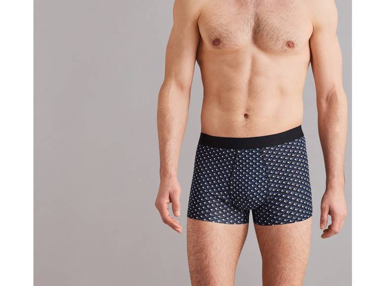 LIVERGY® Herren Boxer, 3 Stück, hoher Baumwollanteil Tiefpreis