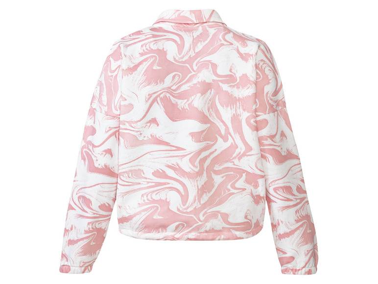 esmara® Damen Sweatjacke mit Bindeband am Saum Kostenlose Rückgabe