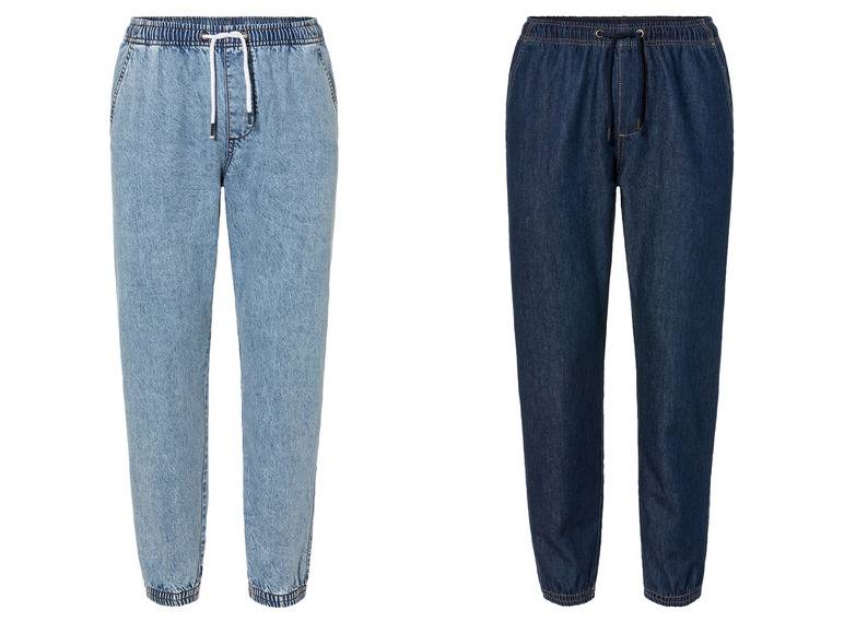 LIVERGY® Herren Denim-Joggers mit normaler Leibhöhe JETZT KAUFEN