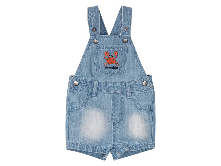 lupilu® Baby Jeans-Latzhose mit aufgesetzter Brusttasche Zeitbegrenzte Promotion