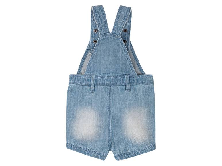 lupilu® Baby Jeans-Latzhose mit aufgesetzter Brusttasche Zeitbegrenzte Promotion