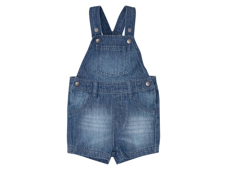 lupilu® Baby Jeans-Latzhose mit aufgesetzter Brusttasche Zeitbegrenzte Promotion