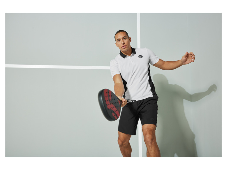 CRIVIT Herren Funktionspolo, atmungsaktive Struktur Sonderangebot der Fabrik