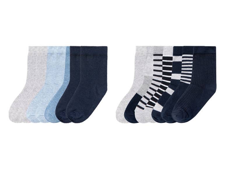 lupilu® Kleinkinder Socken, 7 Paar, mit hohem Bio-Baumwollanteil