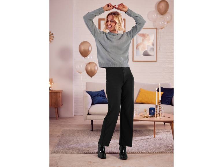 esmara® Damen Pullover mit festlichem Glitzereffekt Discount Store für neue Produkte