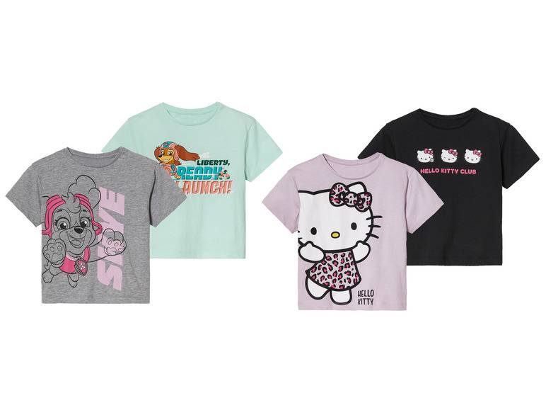 Kinder-T-Shirts, 2 Stück, hoher Baumwollanteil