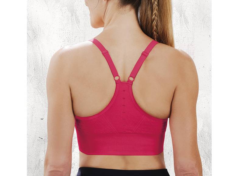 CRIVIT Seamless-Sportbustier, Medium-Level, mit formendem Effekt Im Verkauf