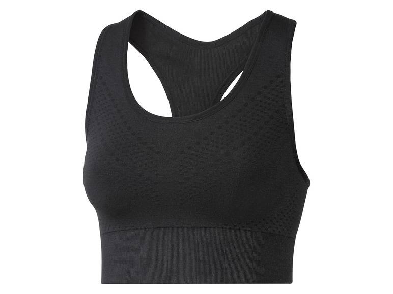 CRIVIT Seamless-Sportbustier, Medium-Level, mit formendem Effekt Im Verkauf