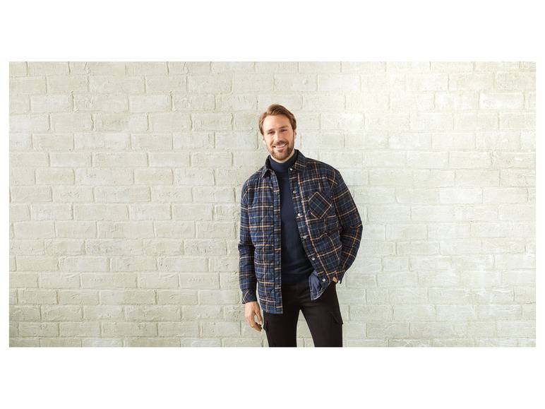 LIVERGY® Herren Overshirt, mit Baumwolle Online