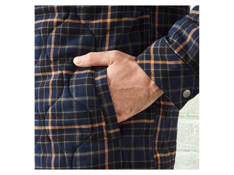 LIVERGY® Herren Overshirt, mit Baumwolle Online