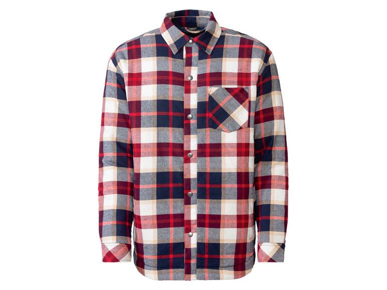 LIVERGY® Herren Overshirt, mit Baumwolle Online