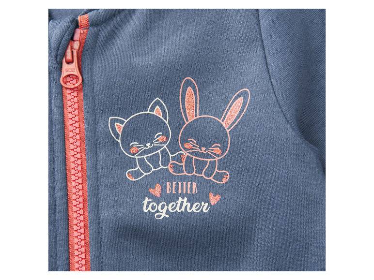 lupilu® Kleinkinder Collegejacke mit Baumwolle Schlussverkauf