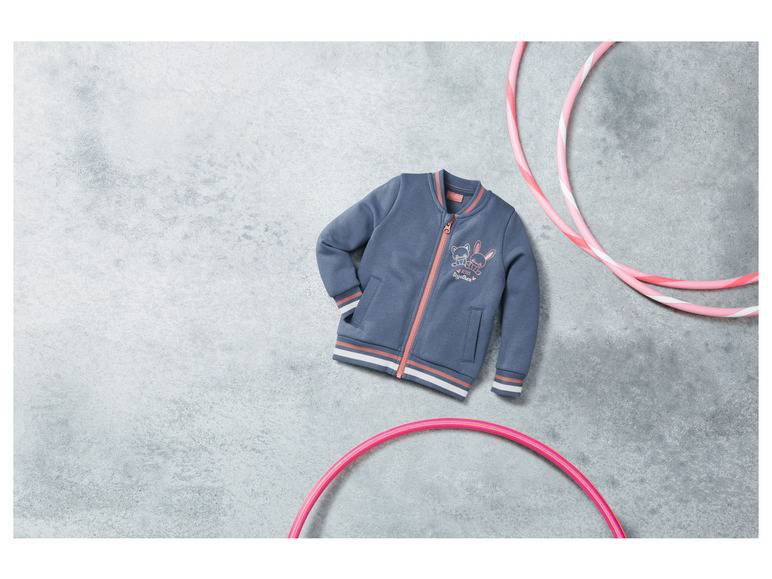 lupilu® Kleinkinder Collegejacke mit Baumwolle Schlussverkauf