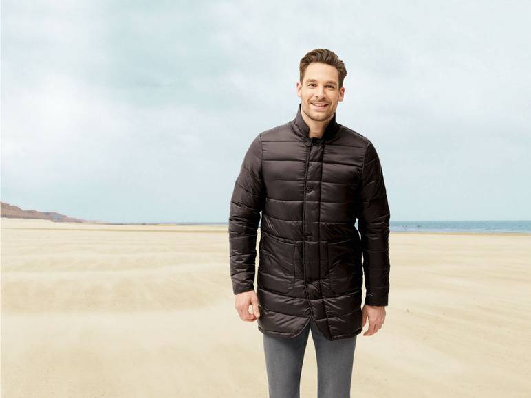 LIVERGY® Herren Jacke mit wärmender, leichter High-Loft-Wattierung Günstiger Verkauf