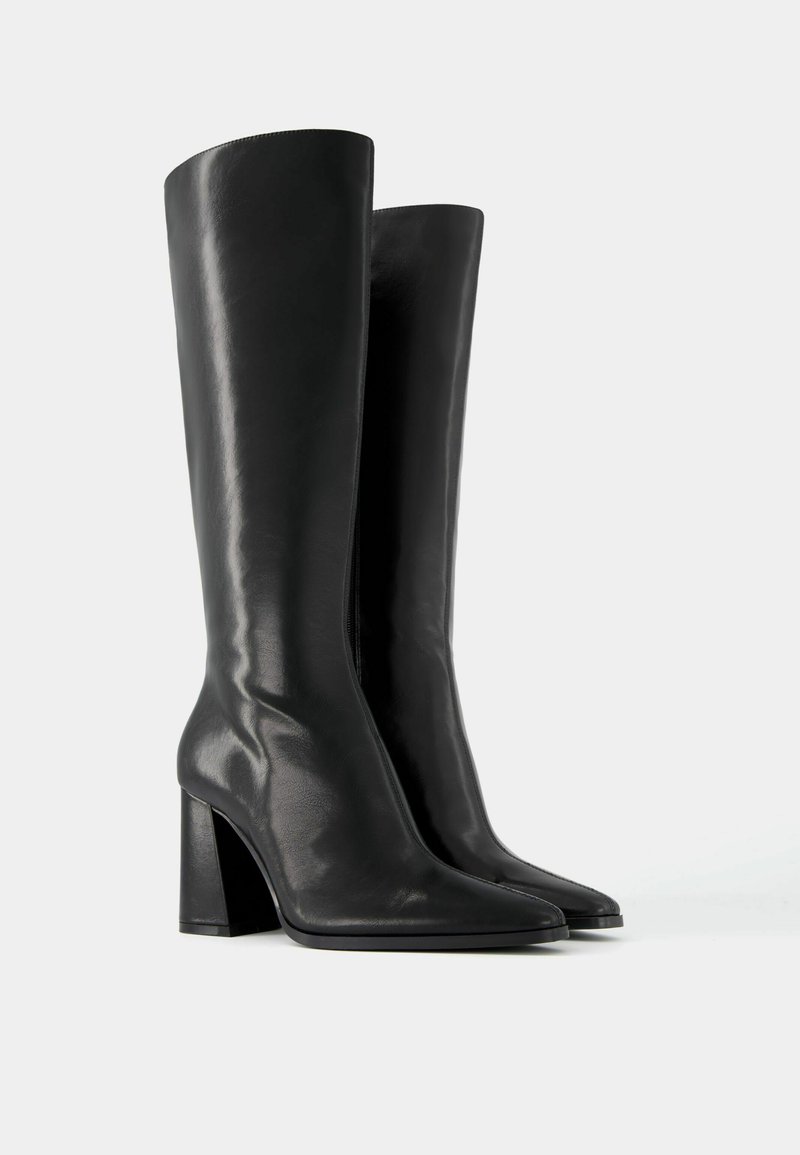 Bershka Bershka Boots - black Begrenzt auf 3 Tage