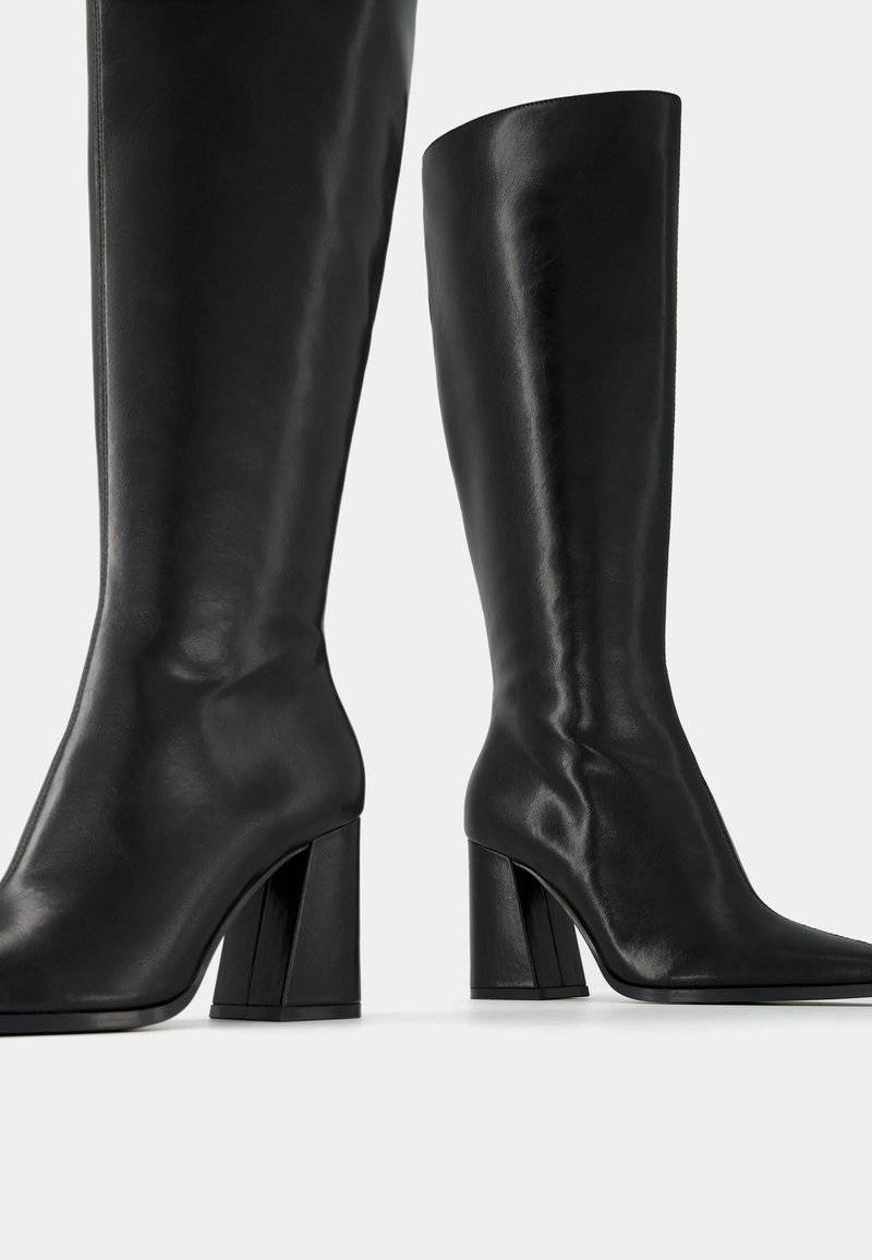 Bershka Bershka Boots - black Begrenzt auf 3 Tage