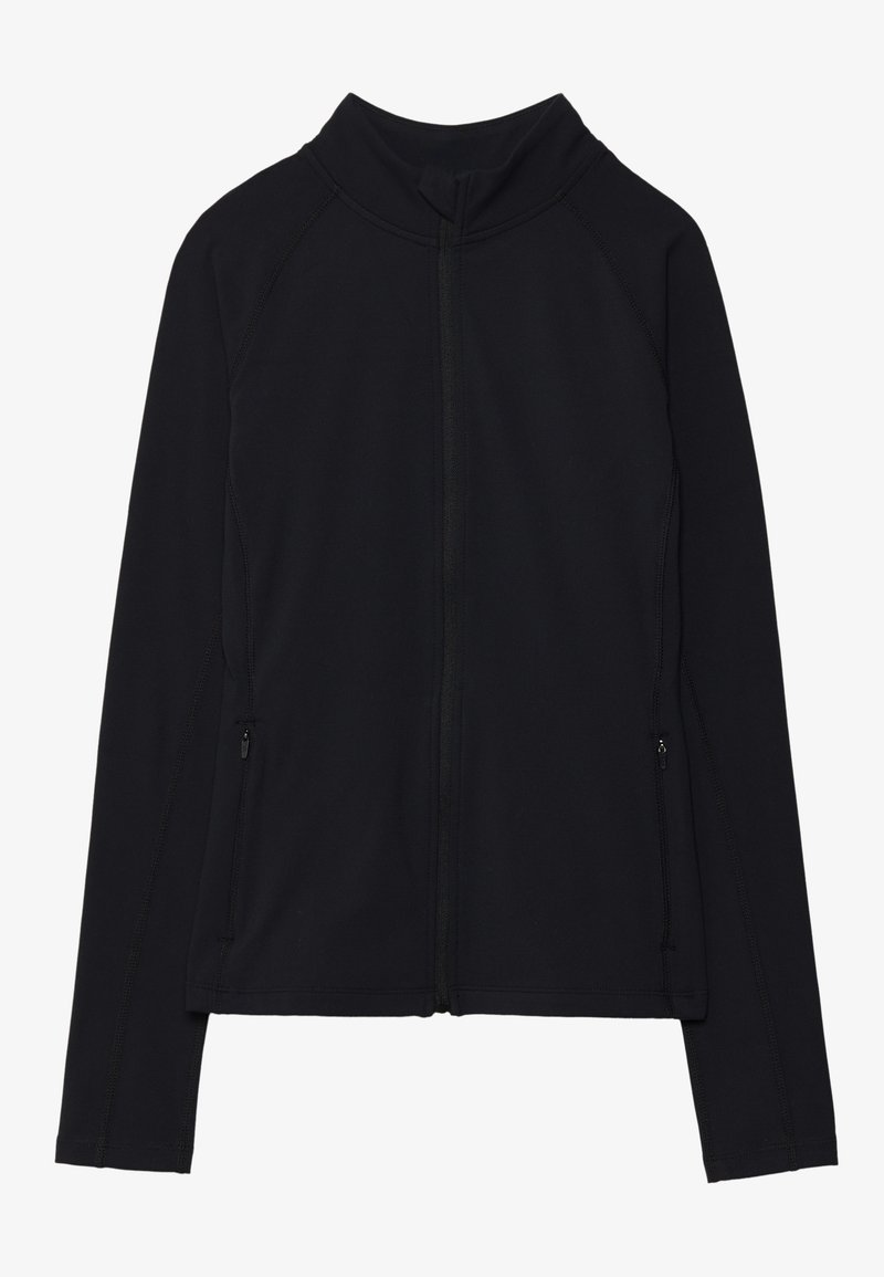 Even&Odd active Even&Odd active SUPER SOFT COTTON TOUCH - Training jacket - black Saisonale Angebote